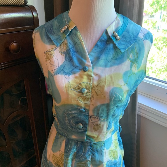 Vintage 1950’s Day Dress - Picture 3 of 6